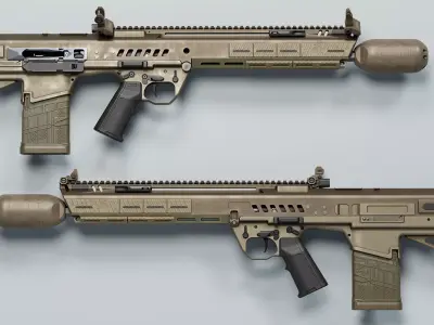 RM-277 - 4th Generation - Replica Low-poly 3D model