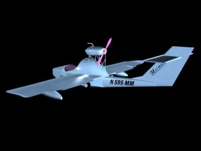 Mermaid Sport Aircraft 3D model