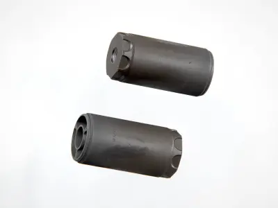 Surefire WARDEN Direct Thread 1-2-28 Free low-poly 3D model