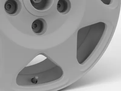 Porsche 959 Safari Wheel 3D model