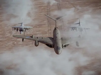 Handley Page Victor K2 tanker 3D model