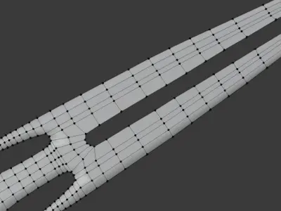 Vampire Sword 3D model