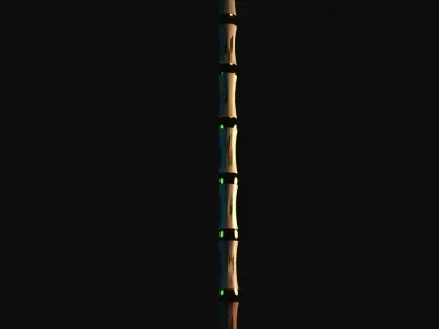 Aghanim scepter  Low-poly 3D model