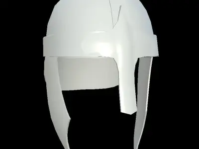 HIE Clean Helmet D180612 Low-poly 3D model