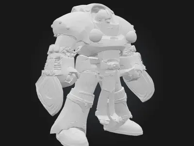 Mecha Sentinel Titan of Precision and Power 3D print model