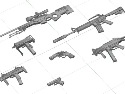 CS2  Fade Collection 3D model