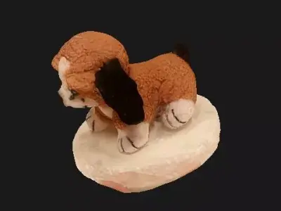 small puppy dog toy Free 3D model