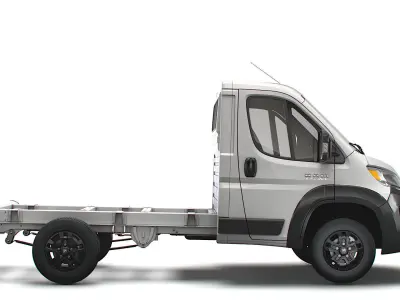 RAM Promaster Chassis Truck 3000WB 2022 3D model