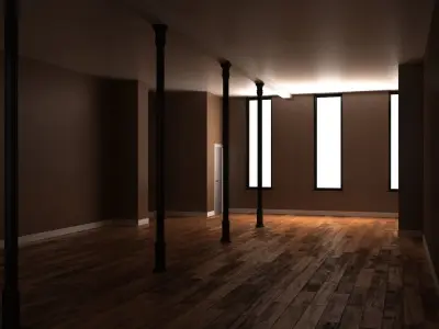 New York Building facade 2 3D model