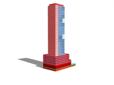 Commercial Building 07 3D model