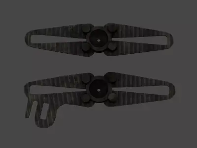AXL Rac Link Low-poly 3D model