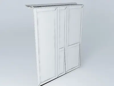 Hallway Furniture with mirror Free 3D model