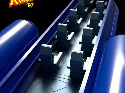 BLACKBIRD X-JET - X-MEN - MARVEL LEGENDS Size 3D print model