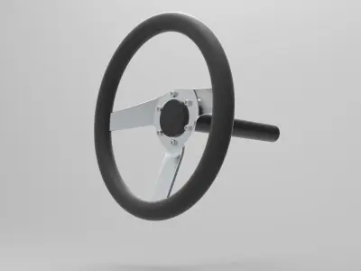 Stearing wheel 1 3D model