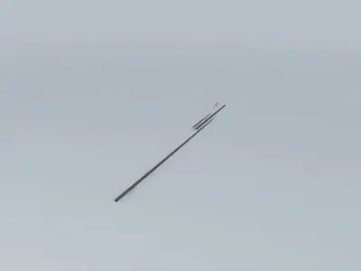 Chain link fence hardware Free 3D model