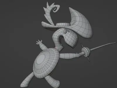 Touche Turtle 3D model