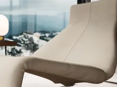  Taupe Replica Embody Armchair Model 