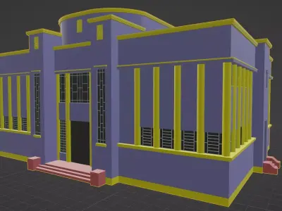 Museu Goiano in Praca Civica Goiania Goias Brazil Free 3D model