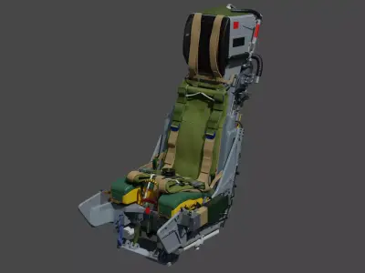 Martin Baker Mk10 Ejection Seat for Tornado GR1 3D print model