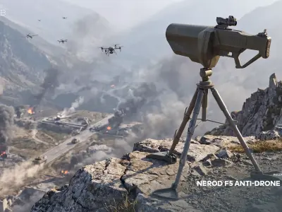 NEROD F5 Anti-Drone System 3D model purchase