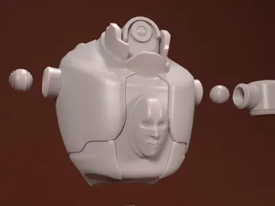 Hive AI Unit - Tower 3D print model