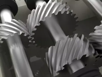 gear box Free 3D model