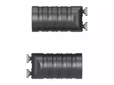 Arisaka Vertical Grip Foregrip Low-poly 3D model