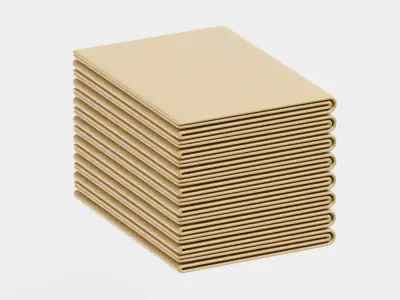 Folded New Cloth Low-poly 3D model