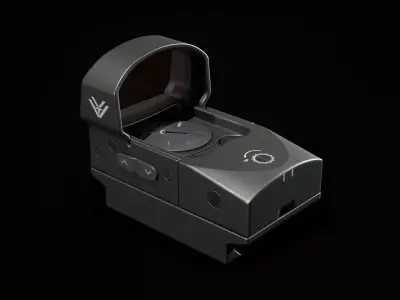 Scope Vortex Venom Low-poly 3D model