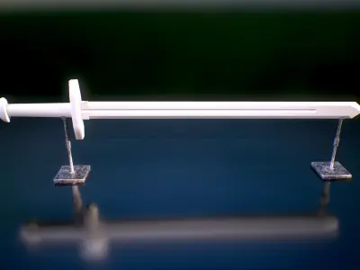 HIE Game Ready Sword D180712 Free low-poly 3D model