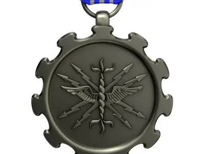 Air force Achievement Medal 3D model