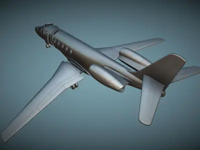 Gulfstream G100 - 3D Printable Model 3D print model