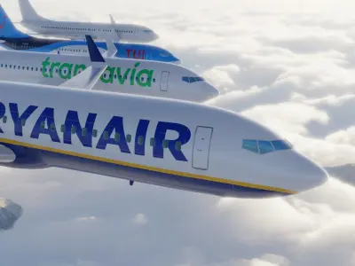 Boeing 737-800 Multi Livery Low-poly 3D model