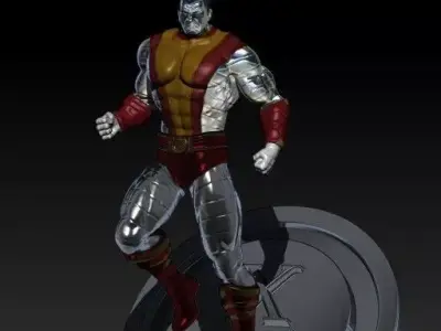 colossus marvel character 3D print model