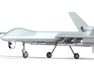 MQ-9 Reaper OR Predator B 3D model