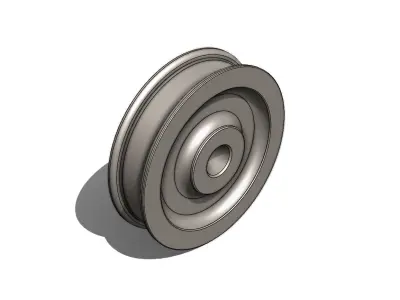 Roda Acoforja ACS 502 Wheel 3D model