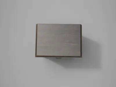 Nightstand Old Low-poly 3D model