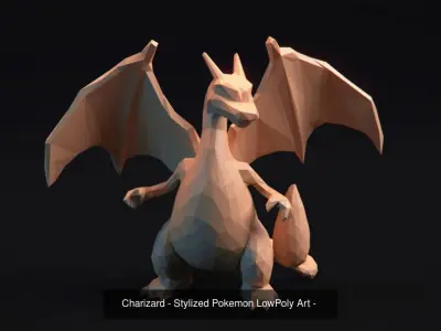 Pokemon - Stylized LowPoly Art - The Collection 