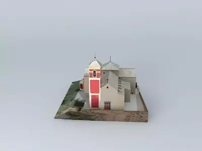 St Bartholomew the Apostle Parish Librilla Free 3D model
