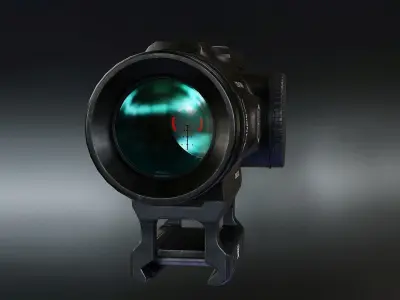 Vortex Spitfire HD Gen II x5 Low-poly 3D model