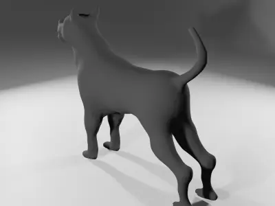 wolf object Free 3D model