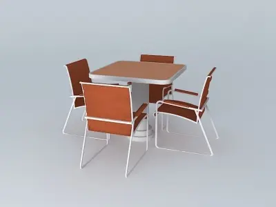 Hindenburg lounge set Free 3D model