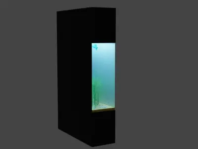 Big Fish Tank Free 3D model