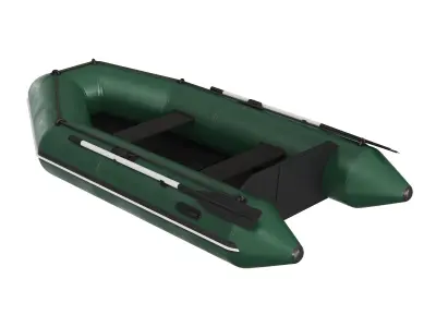 Inflatable boat 2 3D model