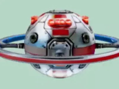 Modular Sci-Fi   Low-poly 3D model