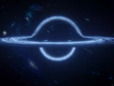 BLACK HOLE 3D  3D model