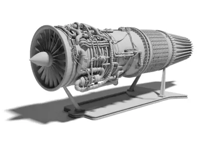 jet engine for Print 3D print model