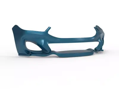 bumpers tuning auto vehicle 3D model