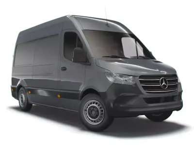 Mercedes Benz Sprinter L2H2 UK-spec 2020 3D model