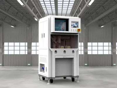 Laser engraving machine 3D model